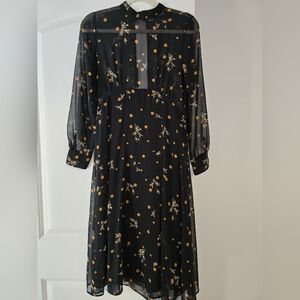 ZARA Elegant Black Dress